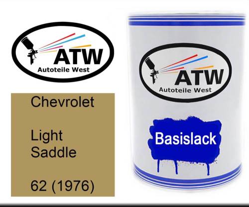 Chevrolet, Light Saddle, 62 (1976): 500ml Lackdose, von ATW Autoteile West.